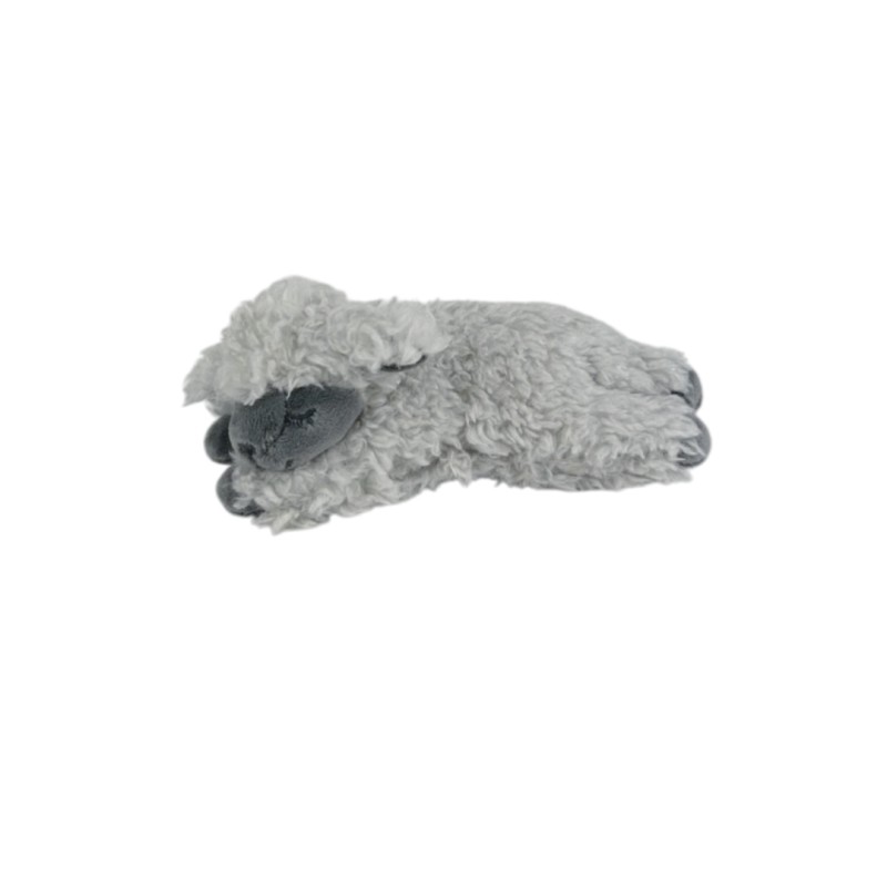 Peluche nemu nemu - MOKO - Mouton Gris - Taille S - 17 cm