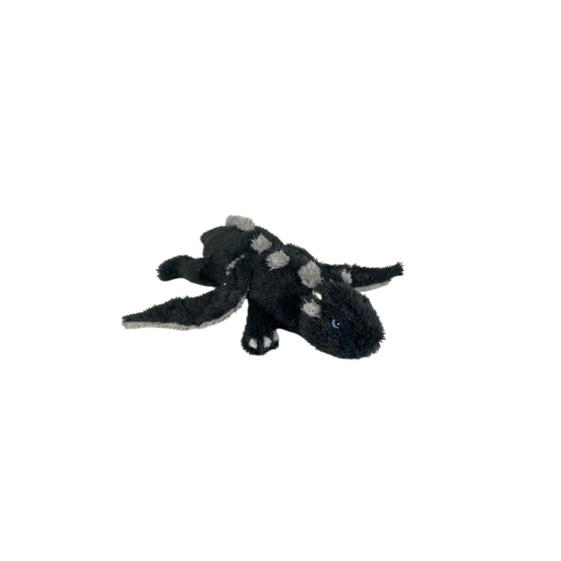 Peluche Hackuchumu - YORU - Dragon Noir - Taille S - 20 cm