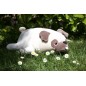 Peluche nemu nemu - HANA - Bulldog - Taille M - 27 cm 
