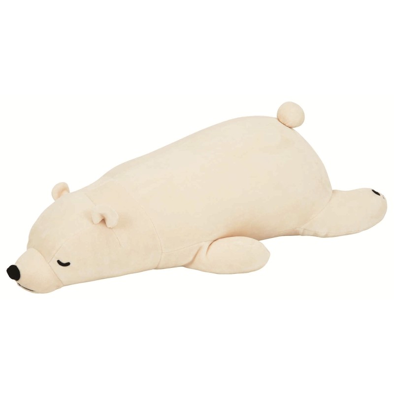 Peluche nemu nemu - SHIRO - L'Ours Polaire - Taille L - 51 cm 