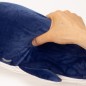 Peluche nemu nemu - KANAROA - La Baleine - Taille L - 46 cm 