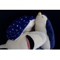 Peluche nemu nemu - ESKIMO - Le Pingouin - Taille L - 47 cm 