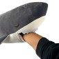 Peluche nemu nemu - ZAP - Requin - Taille L - 53 cm 