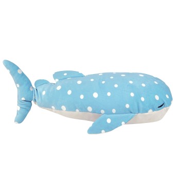 Peluche nemu nemu - JINBE - Requin Baleine - Taille L - 52 cm 