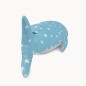 Peluche nemu nemu - JINBE - Requin Baleine - Taille L - 52 cm 