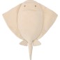Peluche nemu nemu - EITA - Raie Manta - Taille L - 55 cm 