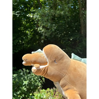 Peluche nemu nemu - STEGO - Dinausor - Taille L - 53 cm