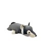 Peluche nemu nemu - LOULOU - Loup - Taille L - 66 cm