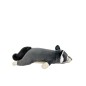 Peluche nemu nemu - LOULOU - Loup - Taille L - 66 cm