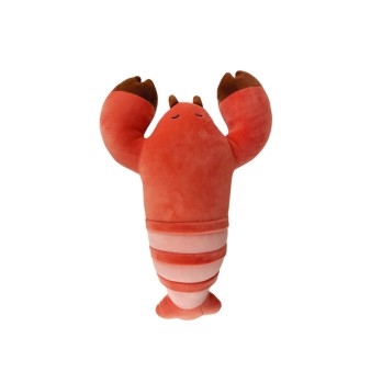 Peluche nemu nemu - ROBUSTO - Homard - Taille L - 45 cm