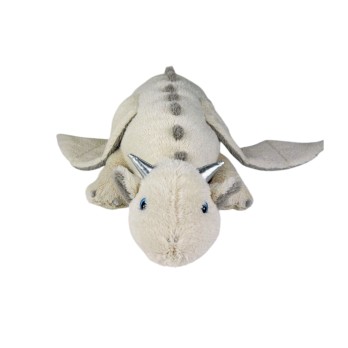 Peluche Hackuchumu - WUSHU - Dragon d'Argent - Taille L - 60 cm