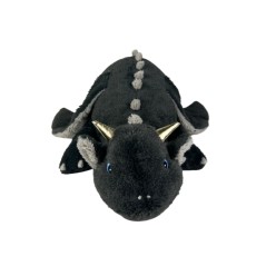 Peluche Hackuchumu - YORU - Dragon Noir - Taille L - 60 cm