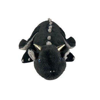 Peluche Hackuchumu - YORU - Dragon Noir - Taille L - 60 cm